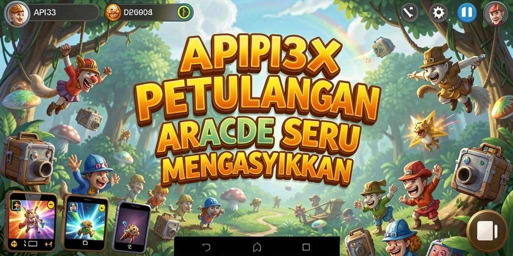 Tampilan gameplay seru API33 dengan aksi cepat.