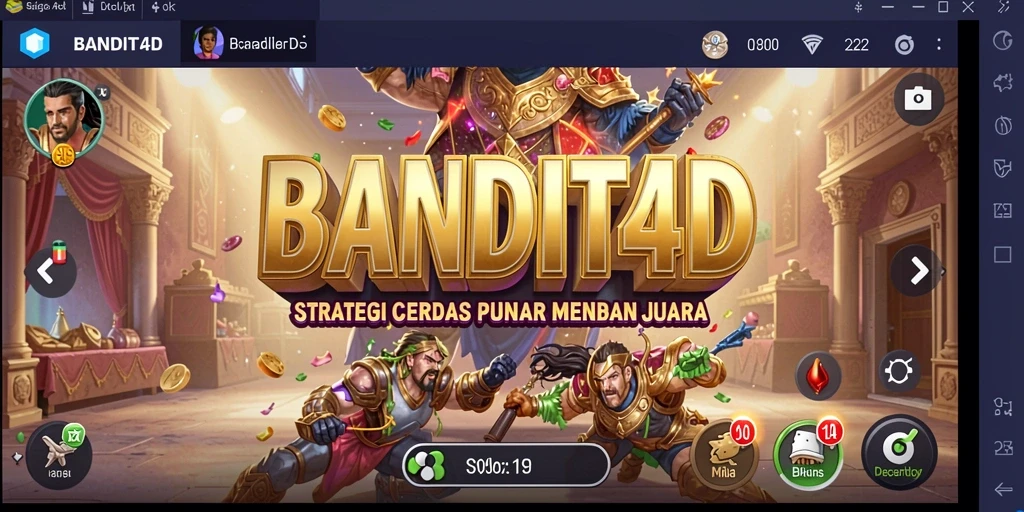 Tampilan gameplay <strong>BANDIT4D</strong> yang seru dan menantang dalam bertarung.