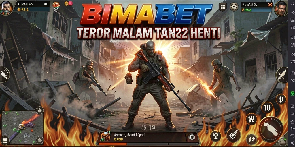 Screenshot gameplay BIMABET dengan suasana horor yang mendalam dan mencekam.