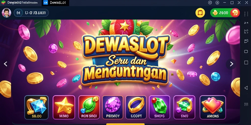Tangkapan layar memperlihatkan gameplay slot yang mendebarkan.