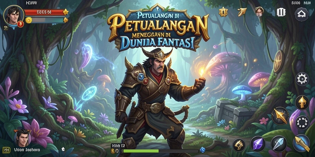 Tampilan gameplay seru dalam petualangan FO8.