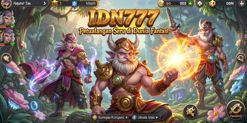 Tangkapan layar IDN777 menampilkan aksi mendebarkan dalam petualangan fantastis.