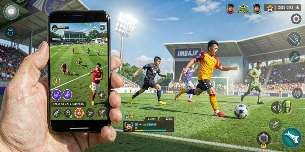 Tampilan gameplay <strong>IMBAJP</strong> yang mendebarkan dan penuh aksi.