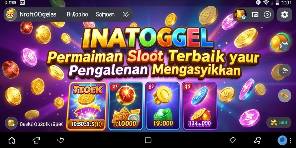 Tangkapan layar gameplay menarik dari aplikasi slot INATOGEL.