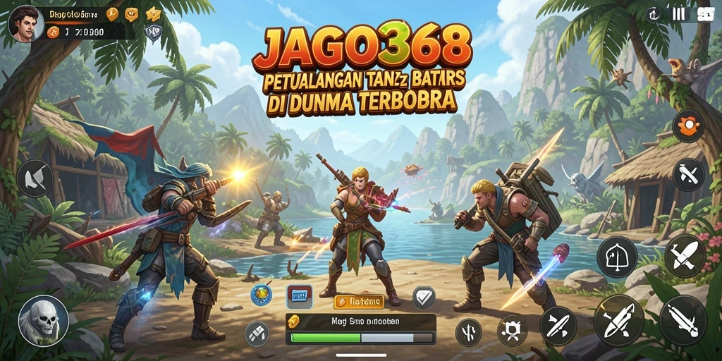 Screenshot gameplay JAGO368 dalam dunia Open World yang memukau.