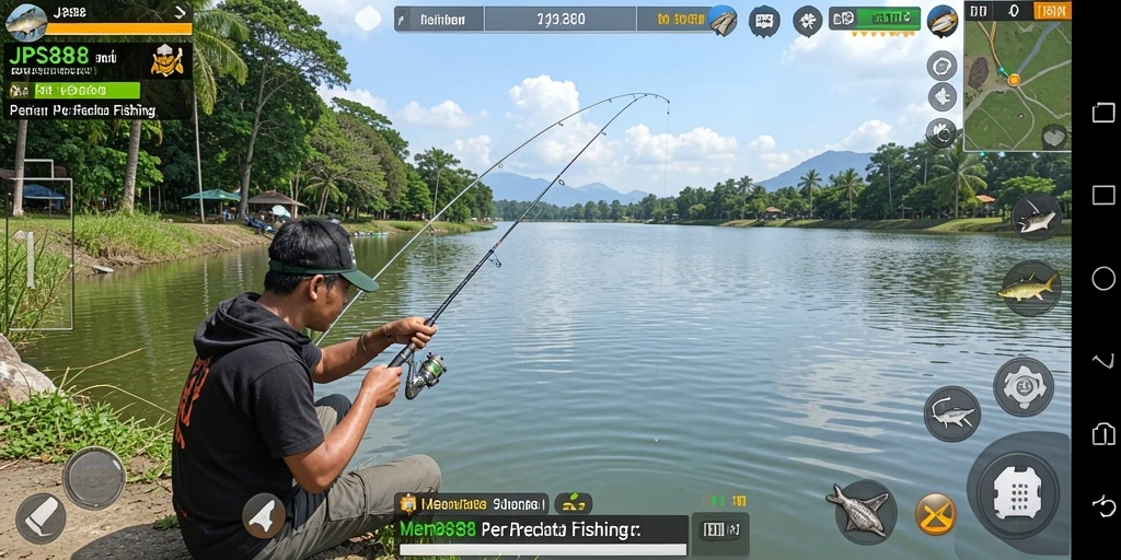 Tangkapan ikan besar dalam gameplay JPS88 yang menegangkan.