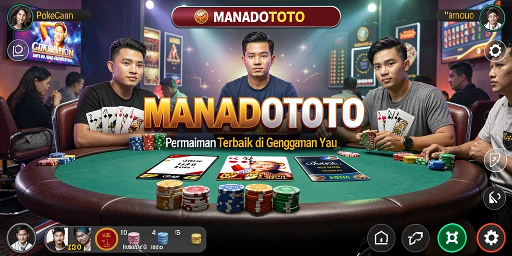 Tampilan gameplay MANADOTOTO yang seru dan menarik.