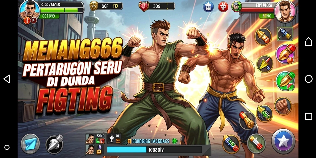 Screenshot MENANG666 menampilkan aksi pertarungan yang seru dan mendebarkan.