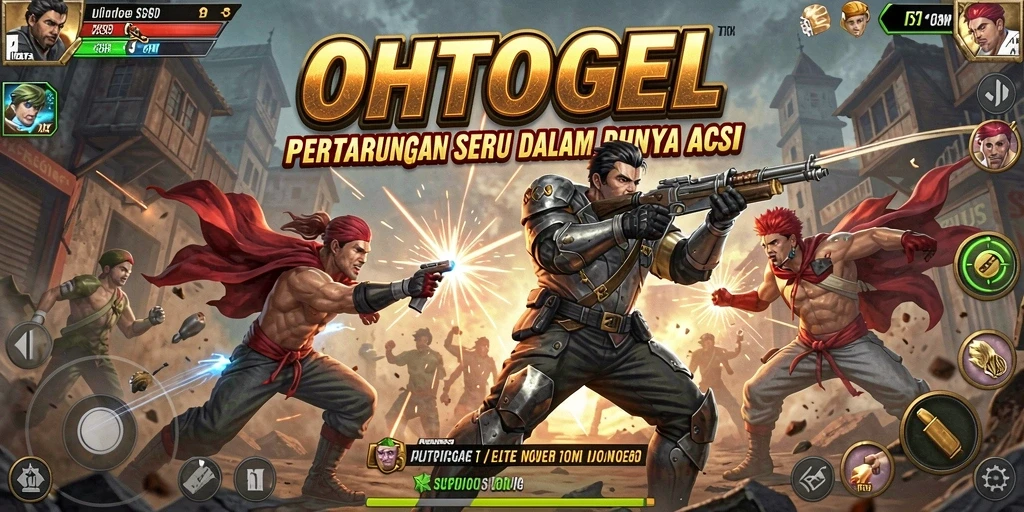 Screenshot OHTOGEL menunjukkan aksi seru dalam pertarungan yang epic.