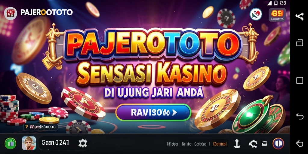 Tampilan menarik dari gameplay Kasino PAJEROTOTO.