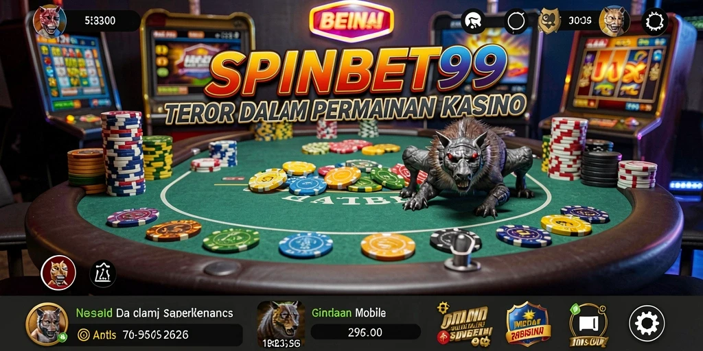 Screenshot gameplay horor SPINBET99 yang menegangkan dan mencekam.