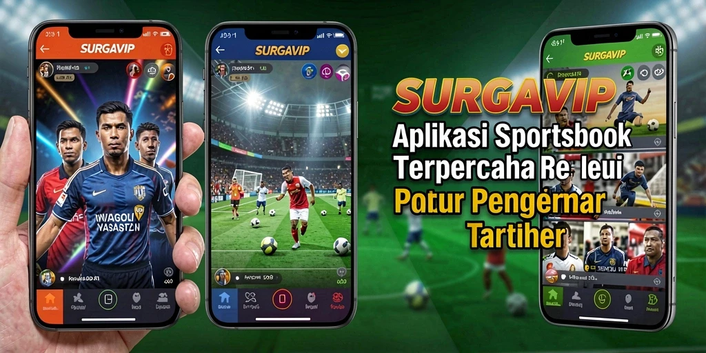 Tangkapan layar utama SURGAVIP menampilkan pengalaman taruhan yang mengasyikkan.