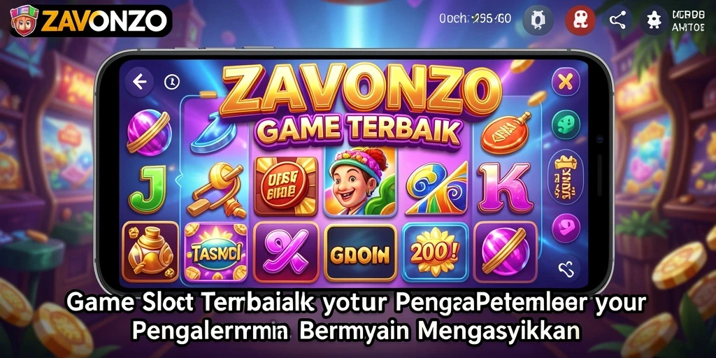 Tampilan menarik dari gameplay Slot di ZAVONZO.