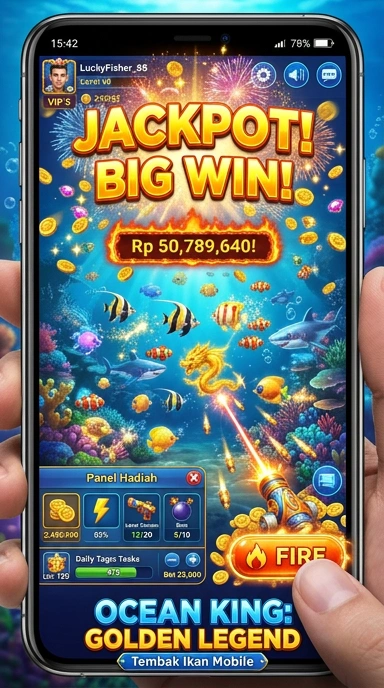 Tampilan halaman utama aplikasi 8364 yang menarik.